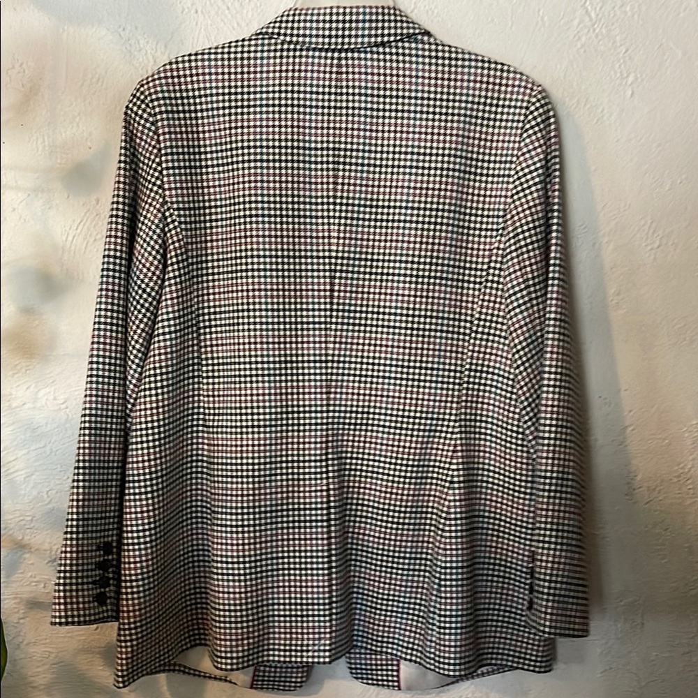 Talbots Checkered Blazer - Picture 6 of 7